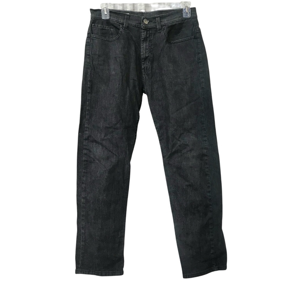 Current brand mens 34x30 Black Denim Tapered Leg Jean